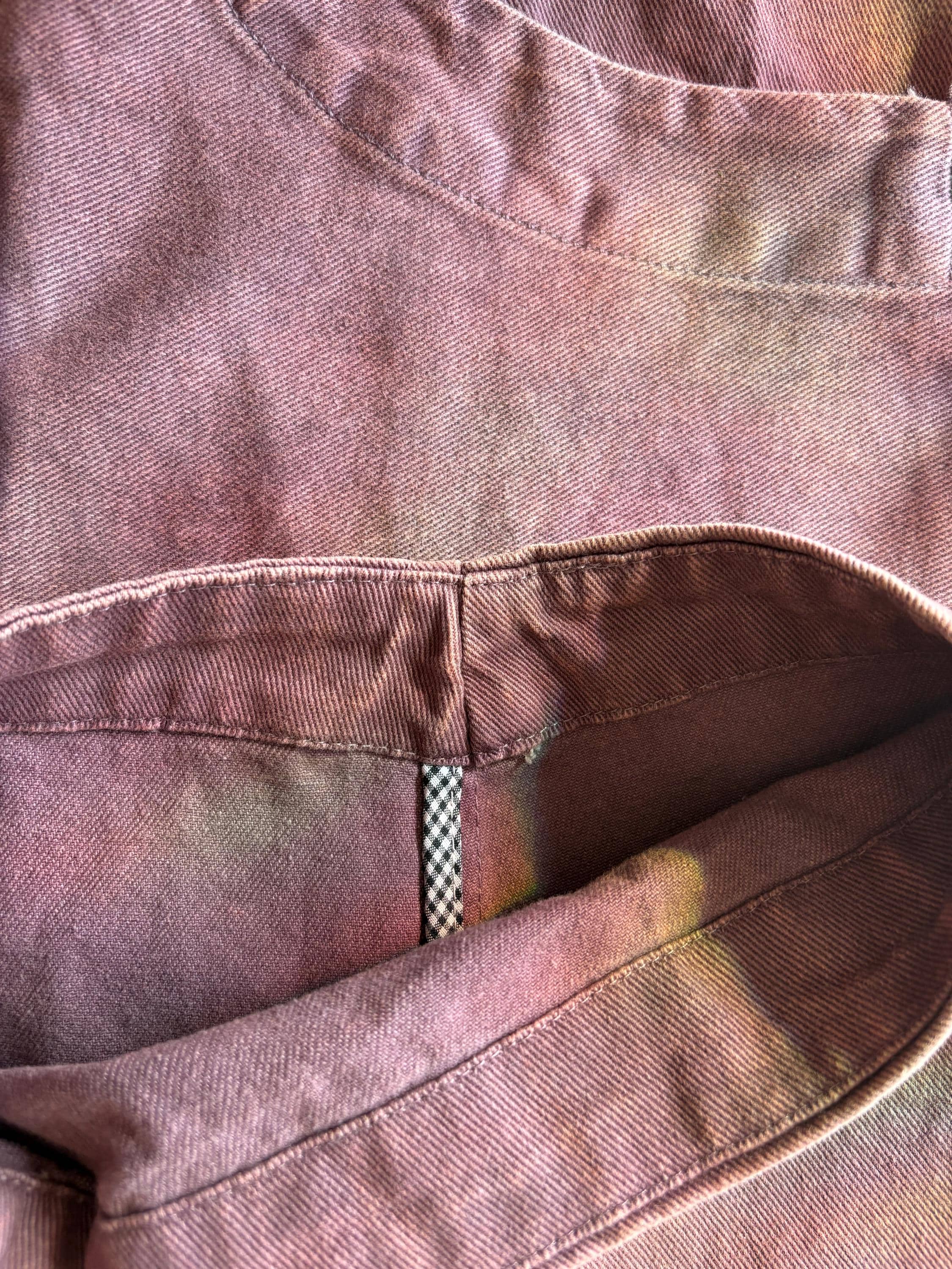 Vintage Washed Workwear Pants | High Waist Balloon Jeans, Artisan Dyed Cargo Style